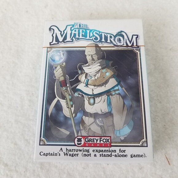 Grey Fox Games Captain's Wager The Maelstrom Expansion‎ Sealed Box Deck Card - Picture 5 of 5